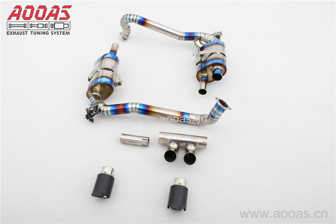 Porsche 718 2.0T Titanium / Valvetronic Catback System